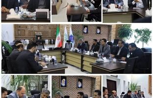نشست مشترک مدیرعامل شرکت شهربان وحریم بان با شهردارمنطقه ۱۲
