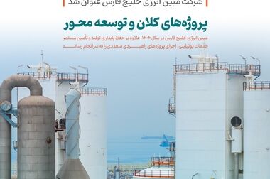  مدیرعامل مبین انرژی: تعیین تکلیف پروژه آپادانا در دستور کار قرار گرفته است