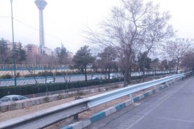 نقطه حادثه‌خیزِ بزرگراه یادگار امام (ره) رفع خطر شد