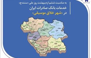 خدمات بانک صادرات ایران در «شهر خلاق موسیقی»