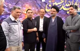 خدمت‌رسانی شبانه‌‌روزی به زائران حسینی در موکب پتروشیمی ایلام