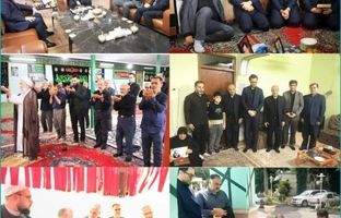 دیدار مدیر عامل بیمه دی با خانواده‌های شهدای اقتدار استان مازندران