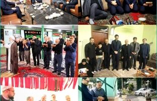 دیدار مدیر عامل بیمه دی با خانواده‌های شهدای اقتدار استان مازندران