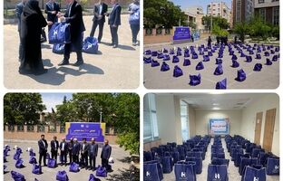 کارکنان بانک صادرات آذربایجان‌شرقی ۳ میلیارد ریال بسته معیشتی اهدا کردند