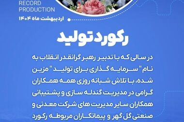  استقبال بی نظیر از اولین گردهمایی بزرگ کارگری منطقه گل گهر