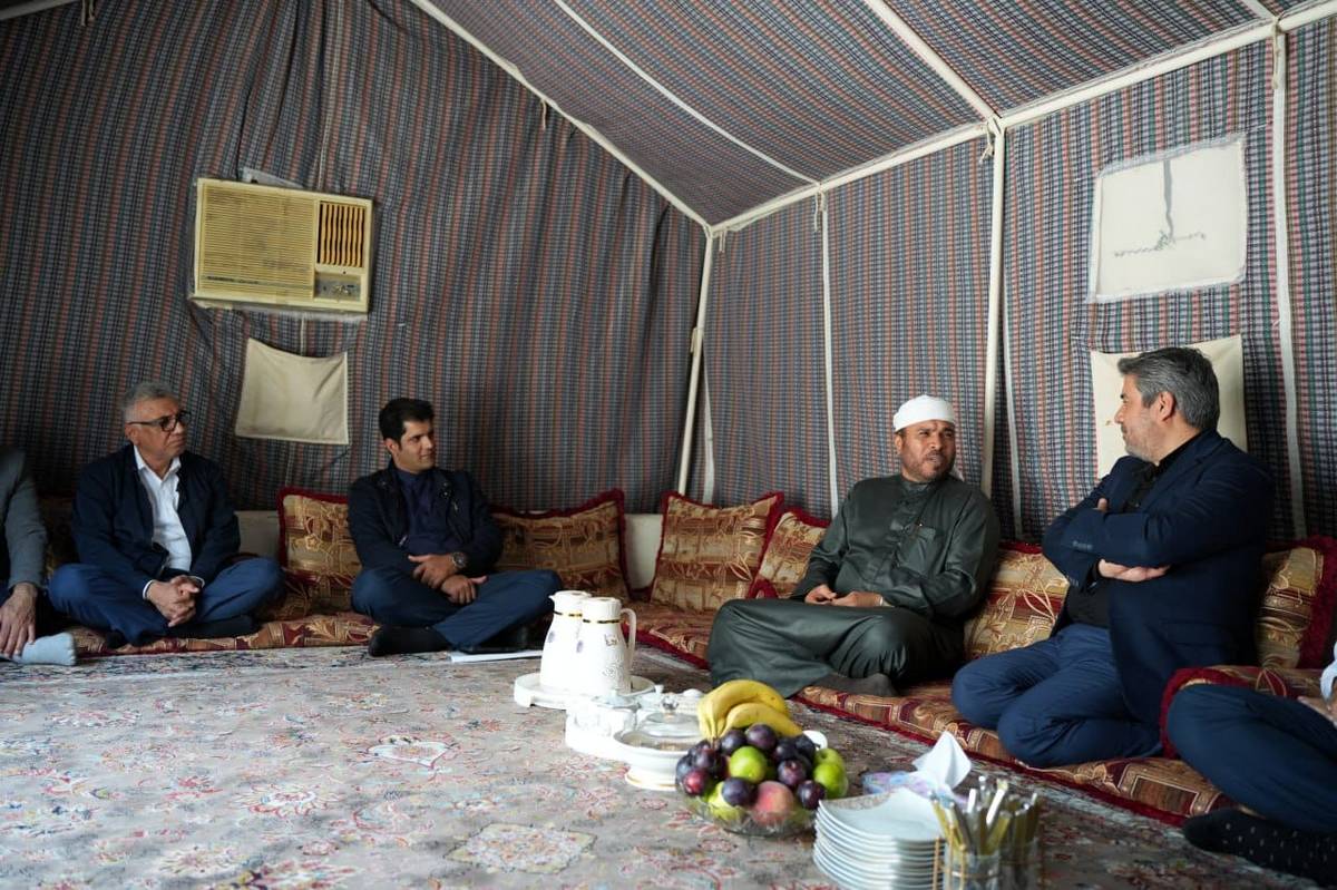 دیدارهای جداگانه مدیرعامل پتروشیمی پردیس با ائمه جمعه عسلویه به مناسبت هفته وحدت