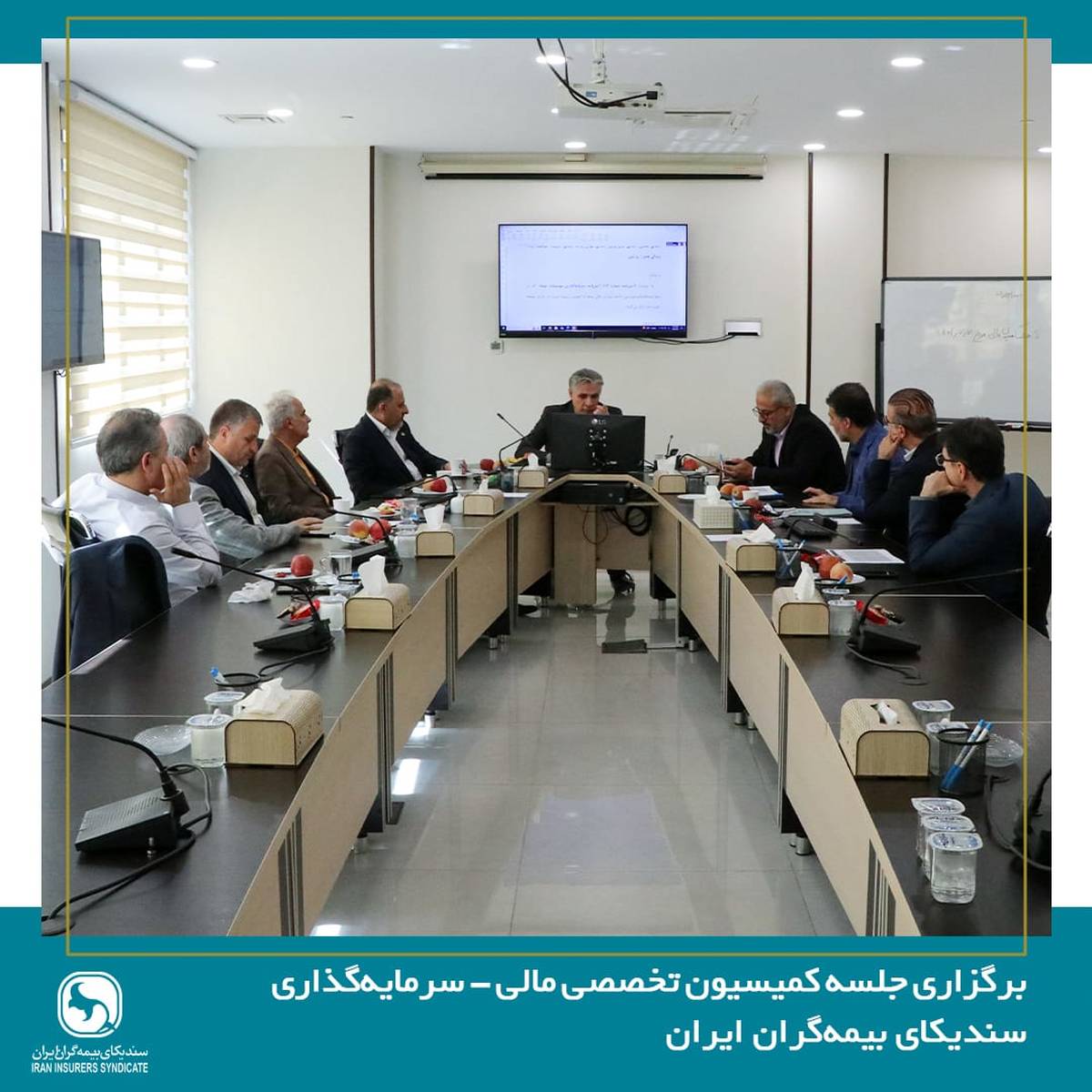 برگزاری جلسه کمیسیون تخصصی مالی-سرمایه‌گذاری سندیکای بیمه‌گران ایران