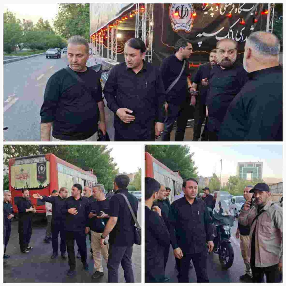 بازدید مدیرعامل بانک سپه از موکب‌های خدمات‌رسان بانک به زائران مراسم وداع و تشییع قائد شهید امت