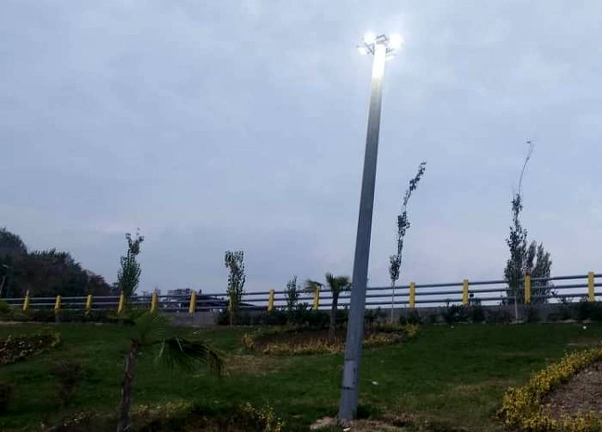 بهبود سیستم روشنایی بوستان‌های منطقه 2 پایتخت  