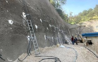 معاون شهردار منطقه یک:عملیات پایدارسازی دیواره ۱۸ متری گلابدره در مراحل پایانی است