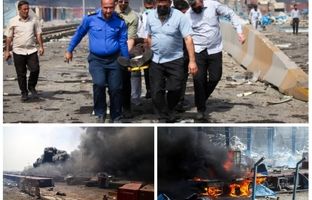 بیمه ایران در کنار هموطنان بندرعباس در پی انفجار تلخ بندر شهید رجایی