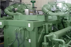 سه پکیج کمپرسور کک زدای الماس ماهشهر آماده حمل به سایت پروژه شدند