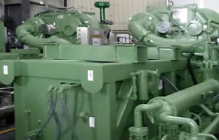 سه پکیج کمپرسور کک زدای الماس ماهشهر آماده حمل به سایت پروژه شدند