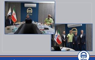 حضور محمد اصفهانی، خواننده پیشکسوت و محبوب کشورمان، در بیمه آسیا