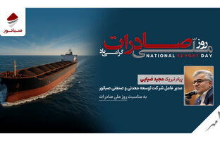 پیام مدیرعامل شرکت صبانور به مناسبت روز ملی صادرات/ صادرات؛ پیشران توسعه، تولید و سرمایه‌گذاری پایدار