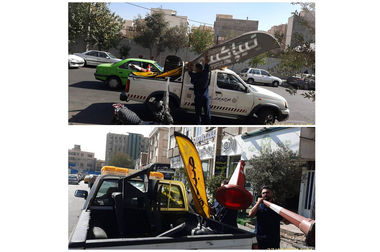 اجرای نقاشی دیواری «طراوت زندگی» در بزرگراه یادگار امام (ره)