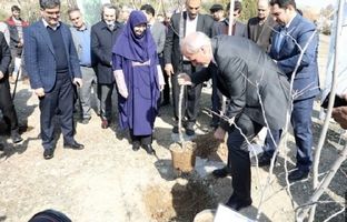 کاشت نهال دوستی توسط سفرای کشورهای خارجی در بوستان  پردیسان