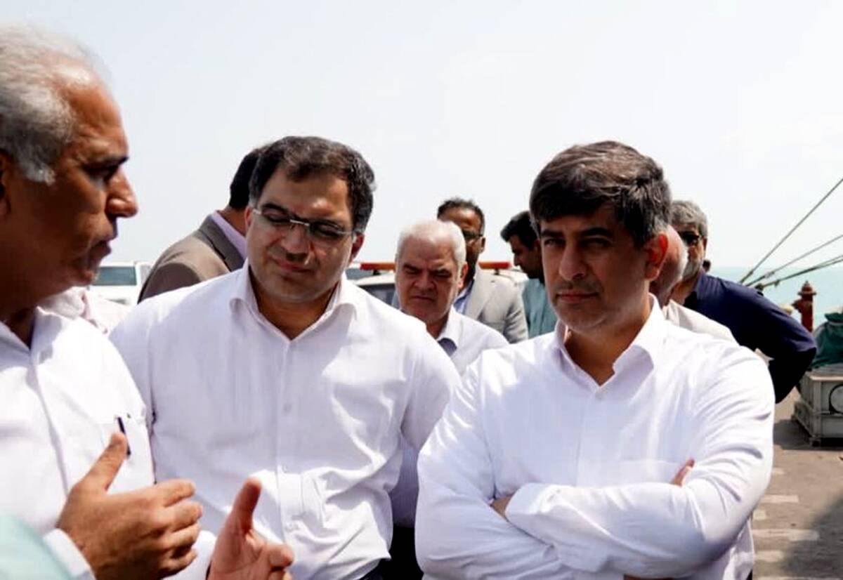 بازدید مدیرعامل گروه فولاد مبارکه از اسکله بارکو و ارزیابی دروازه صادرات غیر نفتی کشور