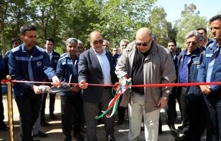 دفتر آبفای شرکت سنگ آهن مرکزی افتتاح شد/ از افتتاح دفتر آبفا تا توسعه فضای سبز و پساب