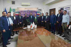 برگزاری مراسم تودیع و معارفه مدیر حراست مجتمع سنگ آهن جلال‌آباد زرند