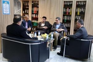 بازدید رییس کل بیمه مرکزی از شعبه چالوس بیمه نوین