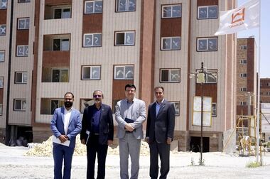  گرامیداشت شهدای خانواده بانک مسکن در جنگ تحمیلی ۱۲ روزه برگزار شد