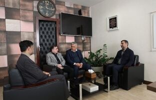 مدیرعامل صبانور از دفتر شرکت صباامید غرب خاورمیانه در تهران بازدید کرد/تأکید بر بهره‌برداری به موقع پروژه گندله‌سازی بیجار