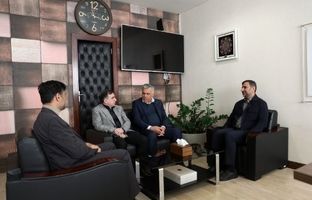 مدیرعامل صبانور از دفتر شرکت صباامید غرب خاورمیانه در تهران بازدید کرد/تأکید بر بهره‌برداری به موقع پروژه گندله‌سازی بیجار
