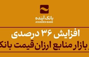 افزایش 36 درصدی سهم از بازار منابع ارزان‌قیمت بانک‌آینده