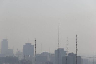تشدید آلودگی هوا در تهران
