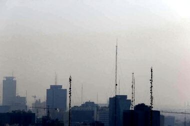 تشدید آلودگی هوا در تهران