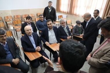 دیدار مدیرعامل چادرملو با جانباز سرافراز «حاج علی رضاپور»
