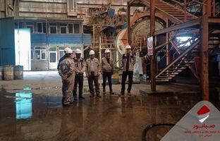 بازدید ماهانه مدیرعامل شرکت صبانور از معدن شهرک +عکس