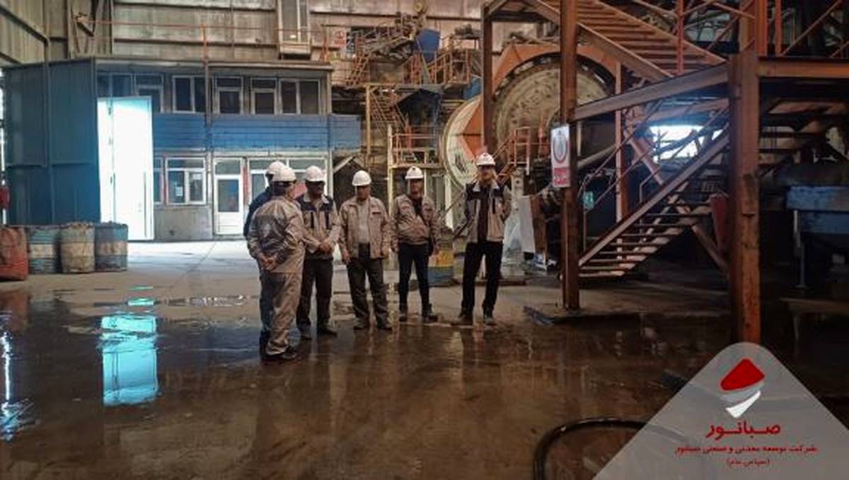 بازدید ماهانه مدیرعامل شرکت صبانور از معدن شهرک +عکس