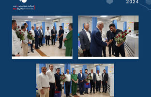 برگزاری مراسم گرامیداشت روز پرستار و تقدیر از پرستاران درمانگاه پتروشیمی مارون با حضور جمعی از مدیران شرکت