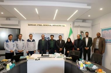  برگزاری جلسه خودارزیابی تعالی سازمانی 1404 در فولاد سنگان