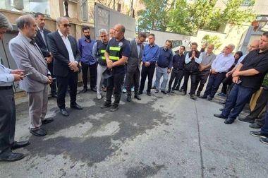پرچم ایران بر فراز مقتل شهدا اکران شد