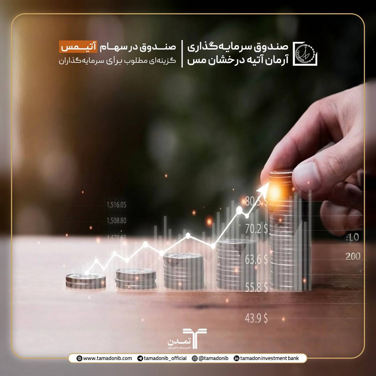 صندوق در سهام ”آتیمس“، گزینه‌ای مطلوب برای سرمایه‌گذاران