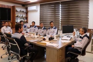 بازدید اعضای هیات مدیره ملی زمین و مسکن از فولاد سنگان