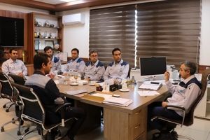 دیدار دوره ای معاونت توسعه سرمایه های انسانی و مسؤولیت اجتماعی فولاد سنگان با کارکنان