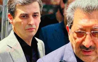 همراهی فرید دهقانی با وزیر صمت در بازدید از موکب چادرملو در آستانه مراسم تشییع رهبر شهید انقلاب