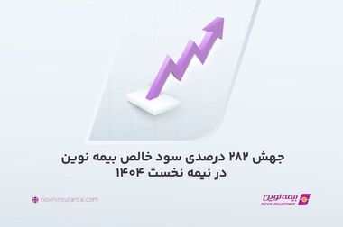 حضور بیمه نوین در بیست و پنجمین نمایشگاه صنعت تهران 