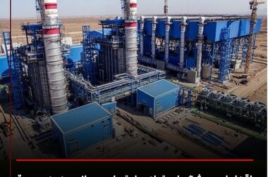 فاز دوم گازی نیروگاه شماره ۲ سیکل ترکیبی ۵۴۶ مگاواتی چادرملو سنکرون شد