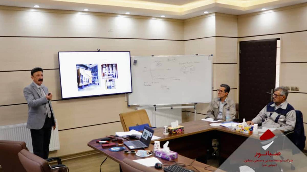 برگزاری دوره آموزشی نگهداری و تعمیرات (PM) در مجتمع شهرک صبانور