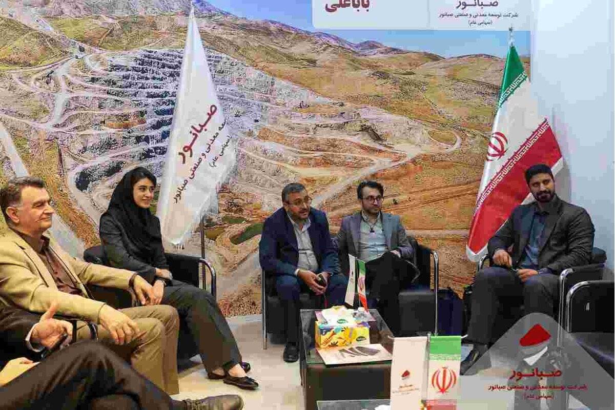 حضور پرقدرت صبانور در نخستین روز «کانماین ۱۴۰۵»؛ بازدید مدیرعامل ایمیدرو از غرفه صبانور