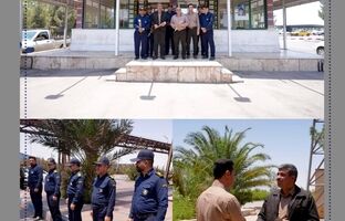  تجلیل مدیر مجتمع صنعتی چادرملو از کارکنان حراست و حفاظت فیزیکی به مناسبت ۲۲ تیرماه روز حراست