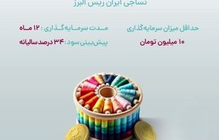 آغاز پویش تامین مالی جمعی شرکت «نساجی ایران ریس البرز»