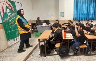 اجرای پویش «شهر آماده» در مدارس منطقه ۲ هم‌زمان با هفته پدافند غیرعامل