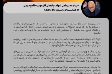 پیام مدیرعامل شرکت پالایش گاز هویزه خلیج‌فارس به مناسبت روز خبرنگار