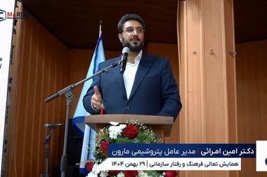 کسب تندیس سیمین جایزه ملی مدیریت مالی ایران توسط پتروشیمی مارون